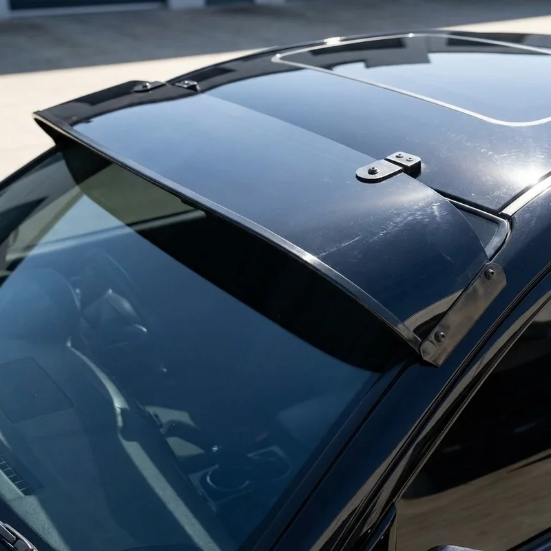 Dodge W100 Solid Acrylic Windscreen Sunvisor (1975 - 1989) - 1