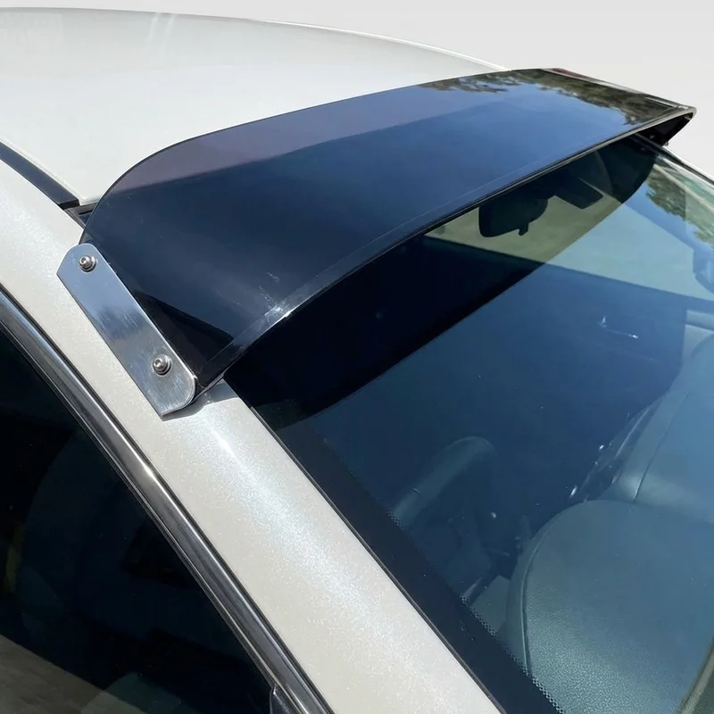 Dodge W250 Solid Acrylic Windscreen Sunvisor (1981 - 1993) - 1