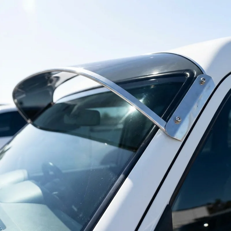 Dynamax Corp Dynaquest XL Solid Acrylic Windscreen Sunvisor (2019 - 2022) - 1