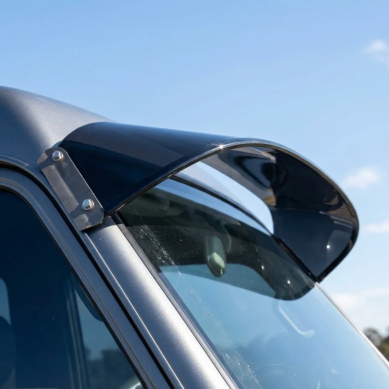 Entegra Coach Accolade Solid Acrylic Windscreen Sunvisor (2020 - 2022) - 1