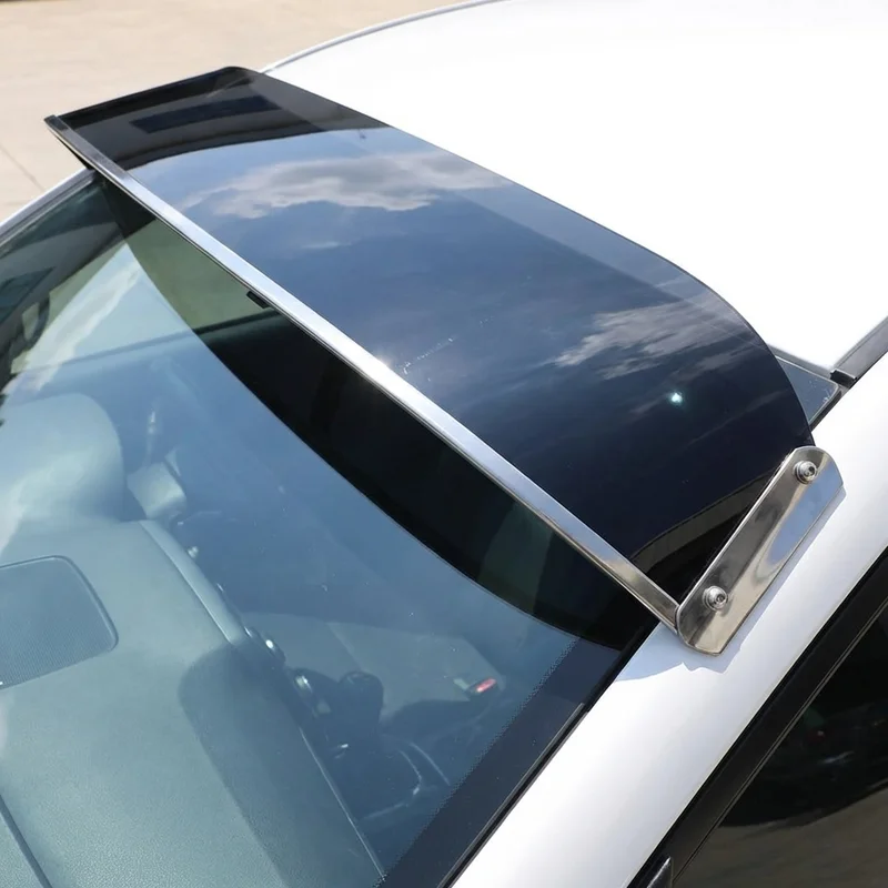 Entegra Coach Accolade XL Solid Acrylic Windscreen Sunvisor (2021 - 2022) - 1