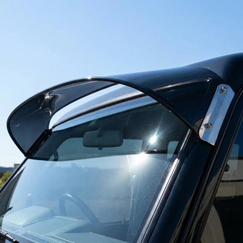 Entegra Coach Launch Solid Acrylic Windscreen Sunvisor (2022 - 2022) - 1