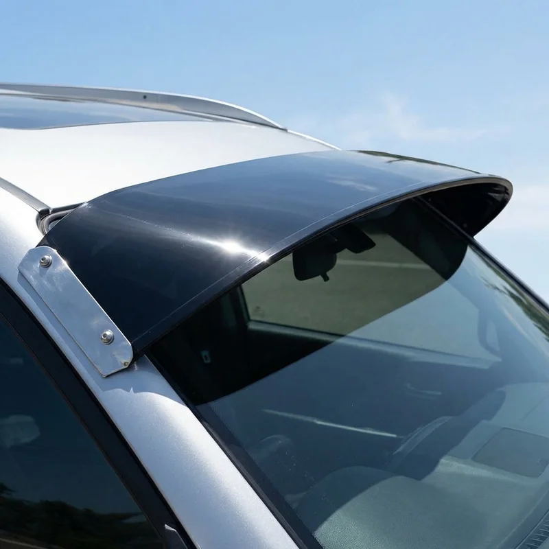 Fargo D110 Pickup Solid Acrylic Windscreen Sunvisor (1969 - 1972) - 1