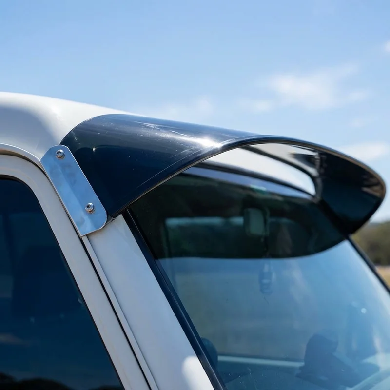 Fargo P200 Parcel Delivery Solid Acrylic Windscreen Sunvisor (1970 - 1971) - 1