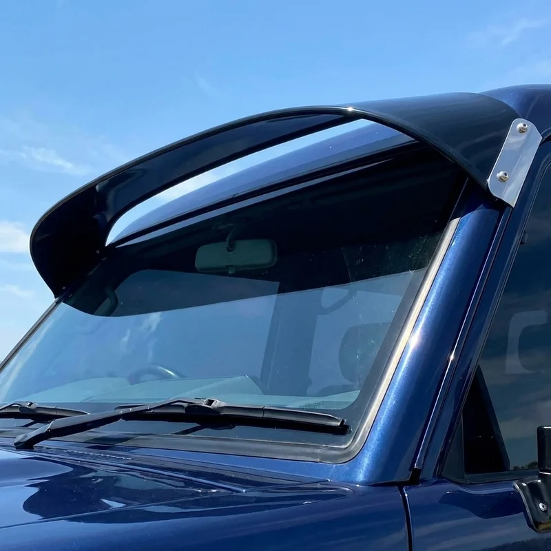 Fargo P300 Parcel Delivery Solid Acrylic Windscreen Sunvisor (1970 - 1971) - 1