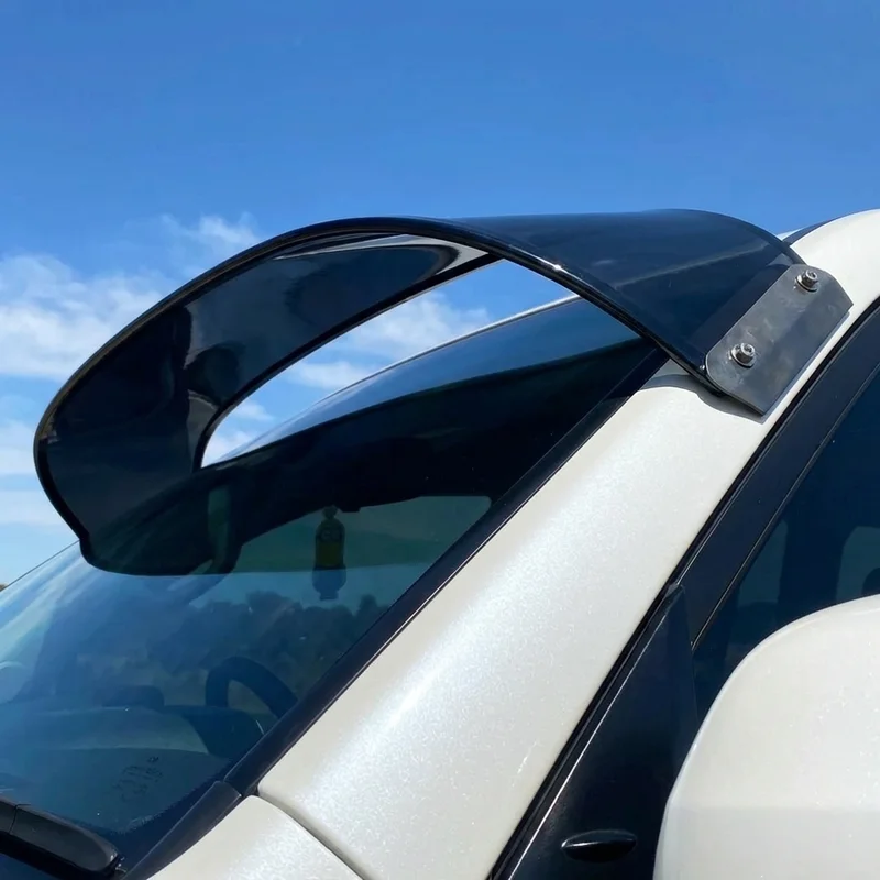 Fargo W110 Pickup Solid Acrylic Windscreen Sunvisor (1969 - 1972) - 1