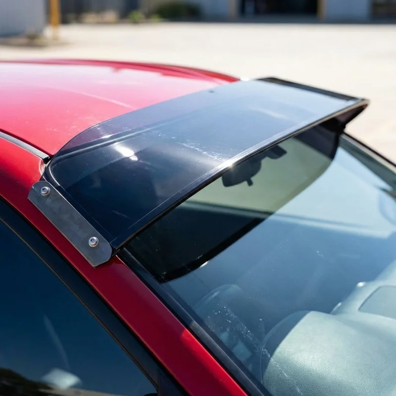 Ferrari 308 GTBi Solid Acrylic Windscreen Sunvisor (1981 - 1982) - 1