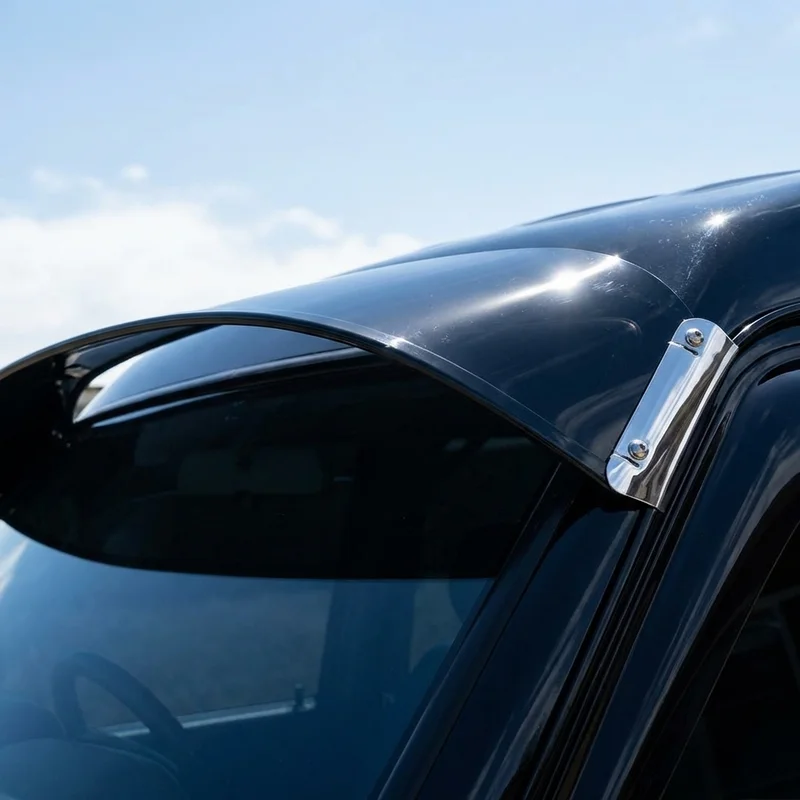 Ferrari 348 TS Solid Acrylic Windscreen Sunvisor (1989 - 1992) - 1