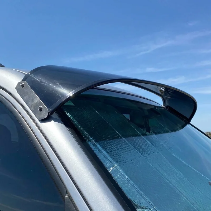 Ferrari 365 GTS/4 Solid Acrylic Windscreen Sunvisor (1970 - 1974) - 1