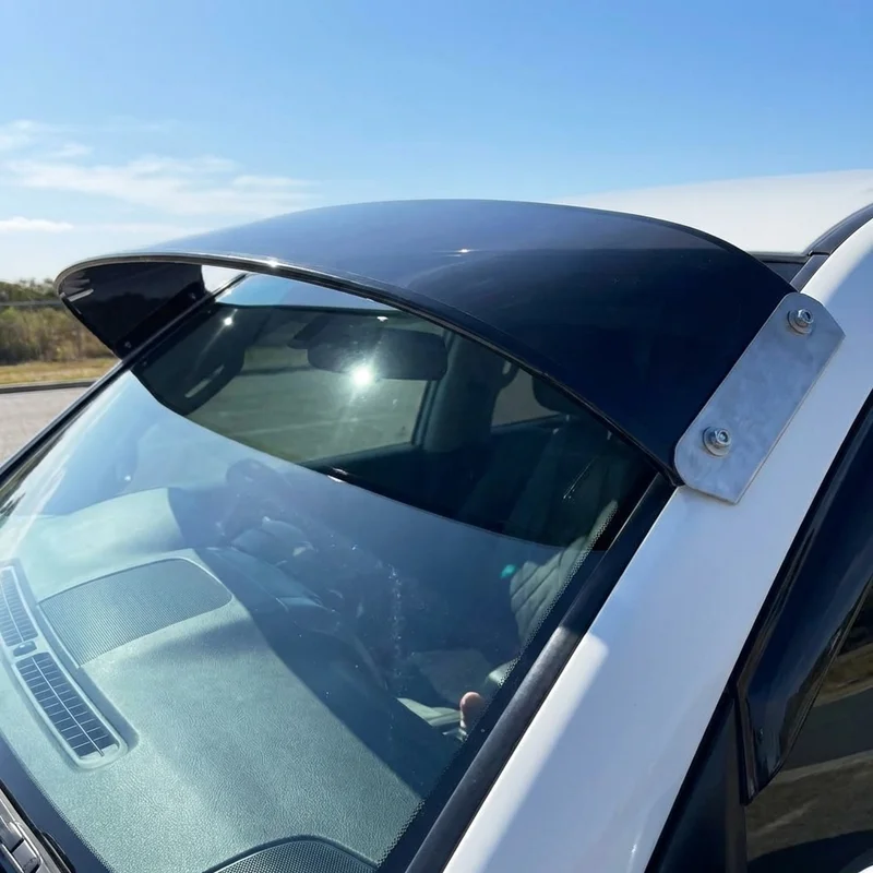 Ferrari 599 GTO Solid Acrylic Windscreen Sunvisor (2011 - 2011) - 1