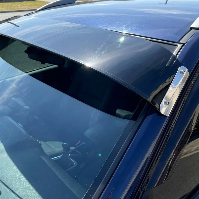 Ferrari 612 Scaglietti Solid Acrylic Windscreen Sunvisor (2005 - 2011) - 1