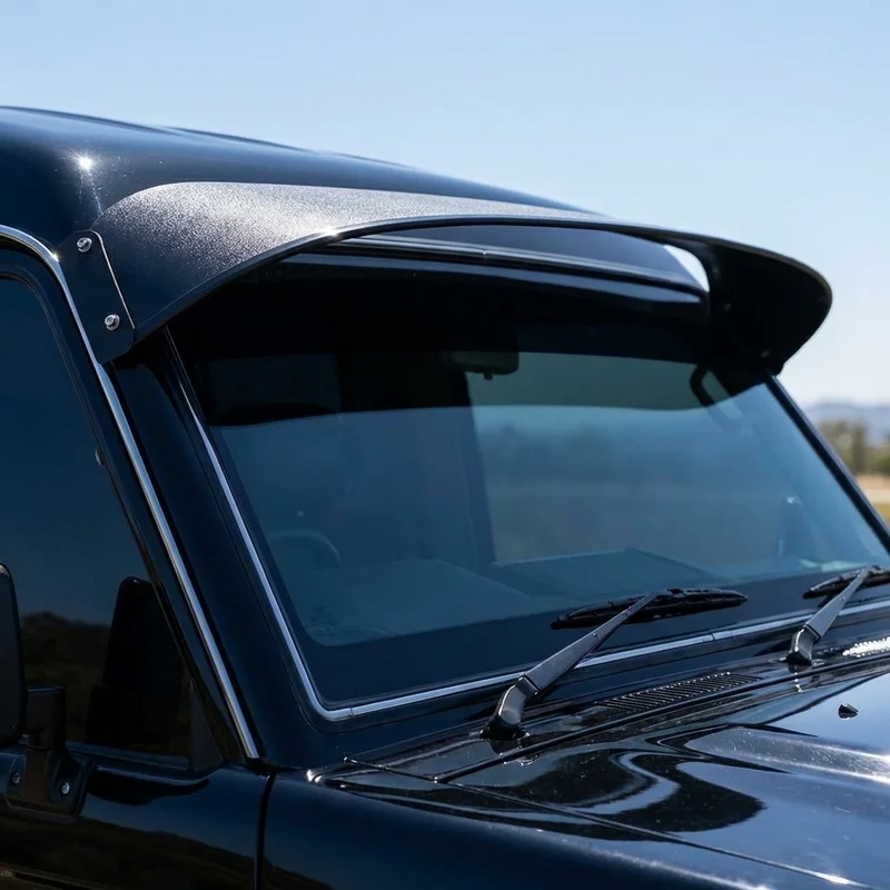 Ferrari Dino 246 GT Solid Acrylic Windscreen Sunvisor (1970 - 1973) - 1