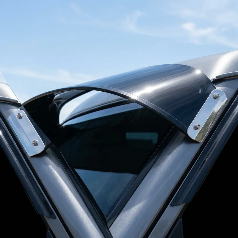 Ferrari Dino 308 GT4 Solid Acrylic Windscreen Sunvisor (1973 - 1979) - 1