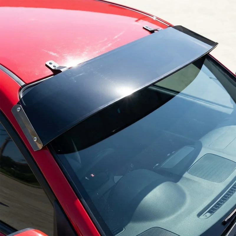 Fiat 124 Spider Solid Acrylic Windscreen Sunvisor (2017 - 2020) - 1