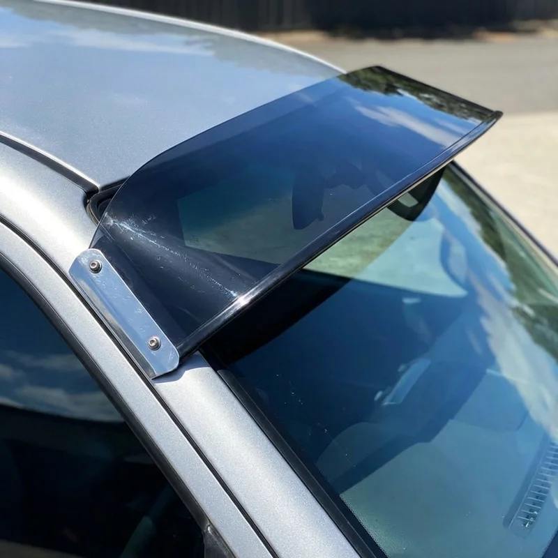 Fiat 131 Solid Acrylic Windscreen Sunvisor (1975 - 1978) - 1