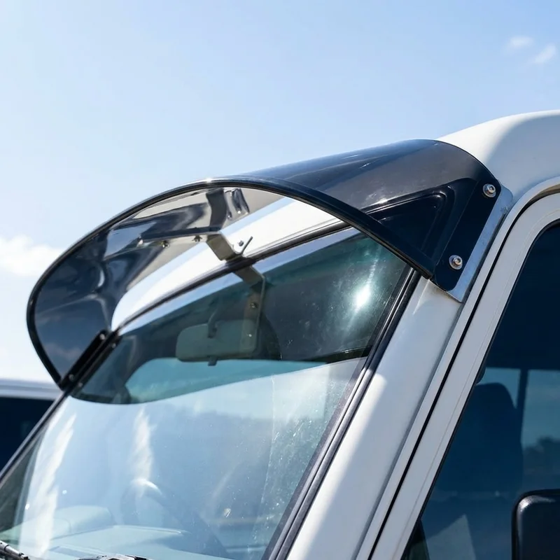 Fleetwood Irok Solid Acrylic Windscreen Sunvisor (2019 - 2020) - 1