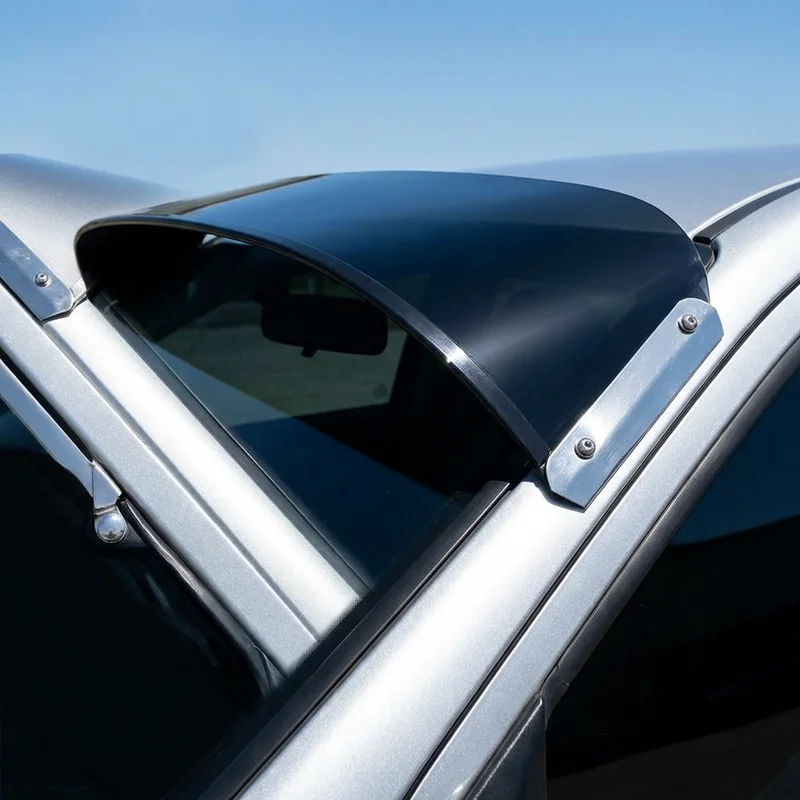 Ford Courier Solid Acrylic Windscreen Sunvisor (1972 - 2012) - 1