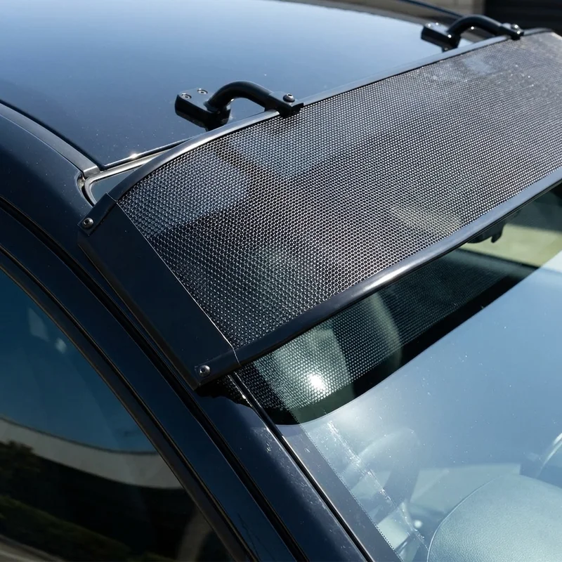 Ford Crown Victoria Mesh Windscreen Sunvisor (1992 - 2011) - 1