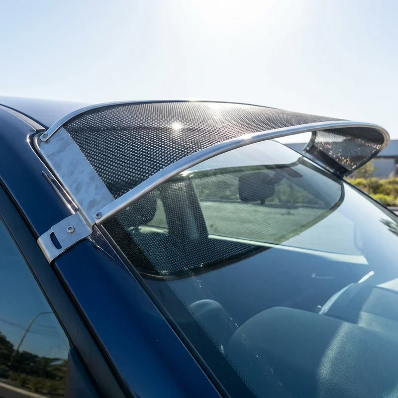 บังแดดกระจกหน้ารถแบบตาข่าย Ford E 100 Econoline (1969 - 1983) - 1