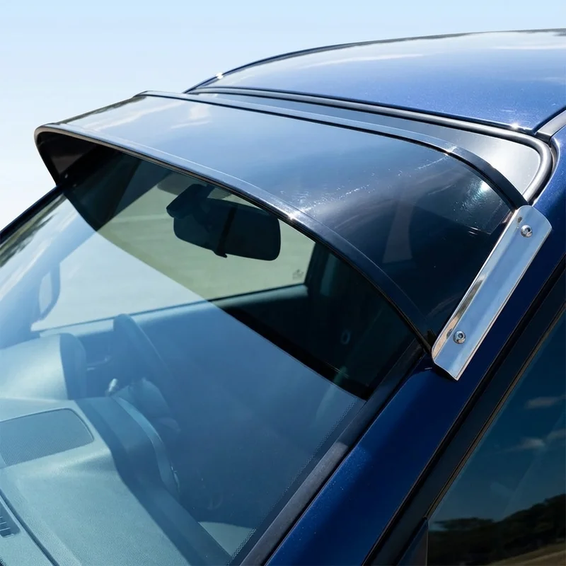 Ford E 150 Econoline Club Wagon Solid Acrylic Windscreen Sunvisor (1975 - 2002) - 1