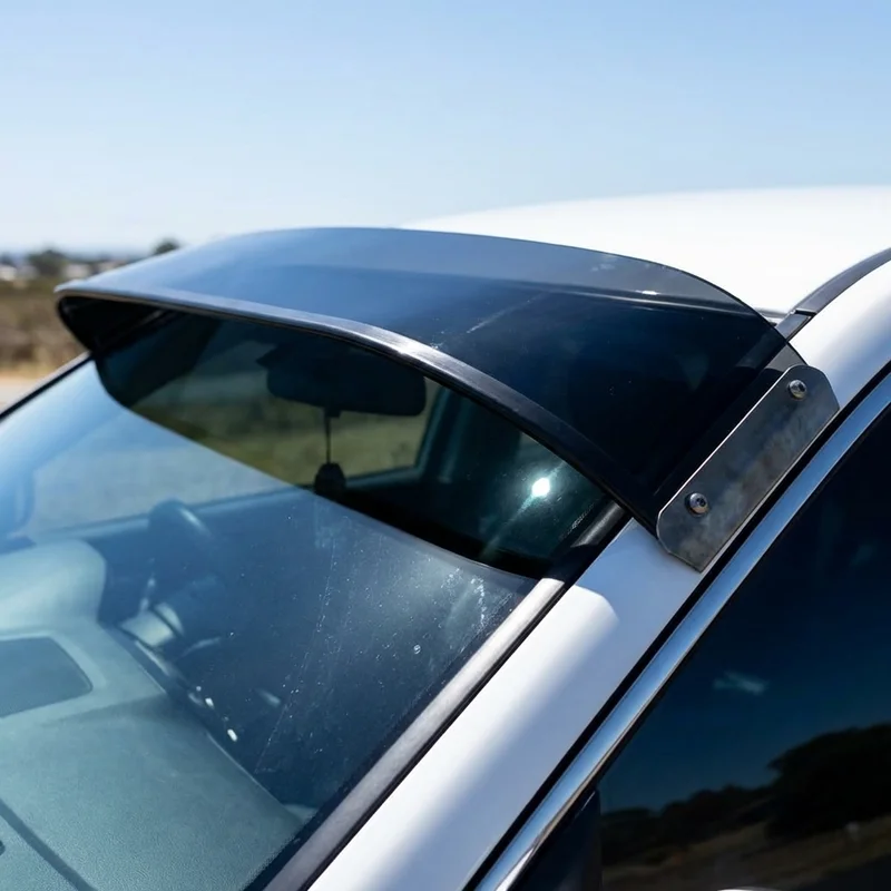 Parasole Rigido in Acrilico per Parabrezza Ford E 150 Econoline (1975 - 2008) - 1