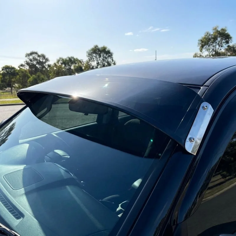 Ford E 250 Econoline Club Wagon Solid Acrylic Windscreen Sunvisor (1975 - 1991) - 1