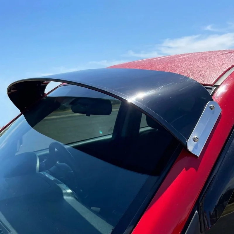 Ford E 250 Econoline Solid Acrylic Windscreen Sunvisor (1975 - 2002) - 1