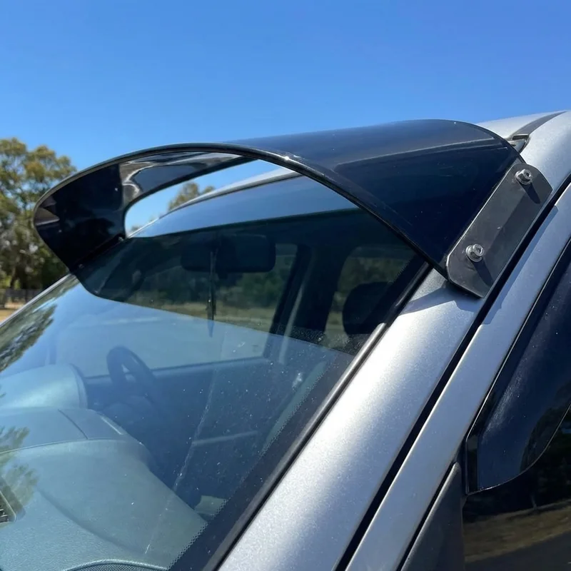 Ford E 300 Econoline Solid Acrylic Windscreen Sunvisor (1969 - 1974) - 1