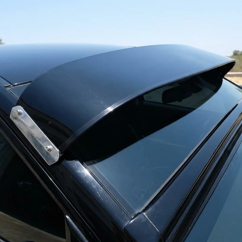 Ford E-450 Econoline Super Duty Solid Acrylic Windscreen Sunvisor (1999 - 2002) - 1