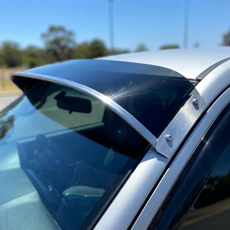 Ford Edge Solid Acrylic Windscreen Sunvisor (2007 - 2024) - 1