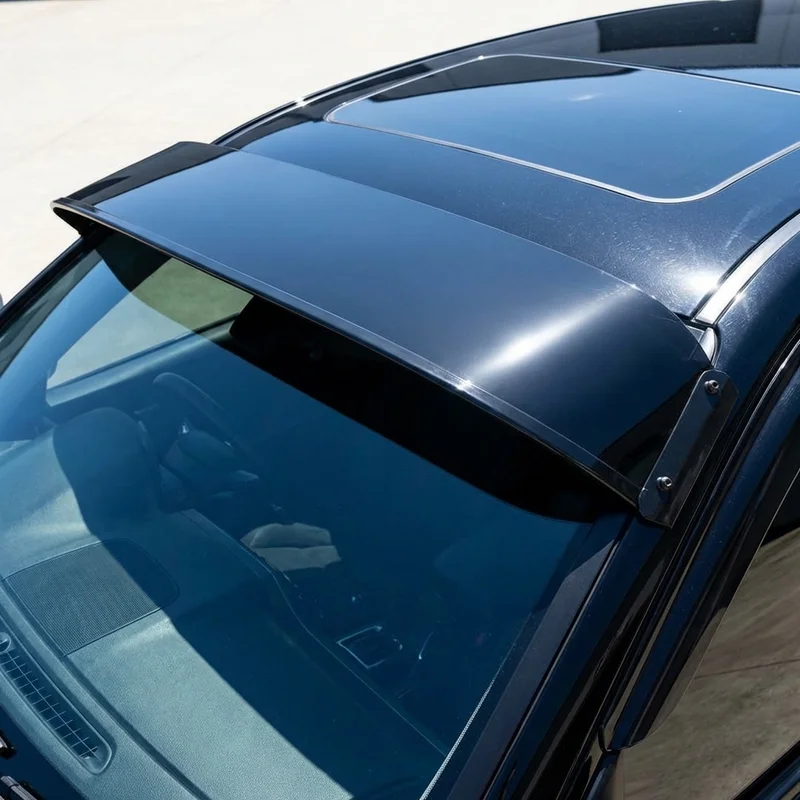 บังแดดกระจกหน้ารถอะคริลิกทึบ Ford Explorer Sport (2001 - 2003) - 1