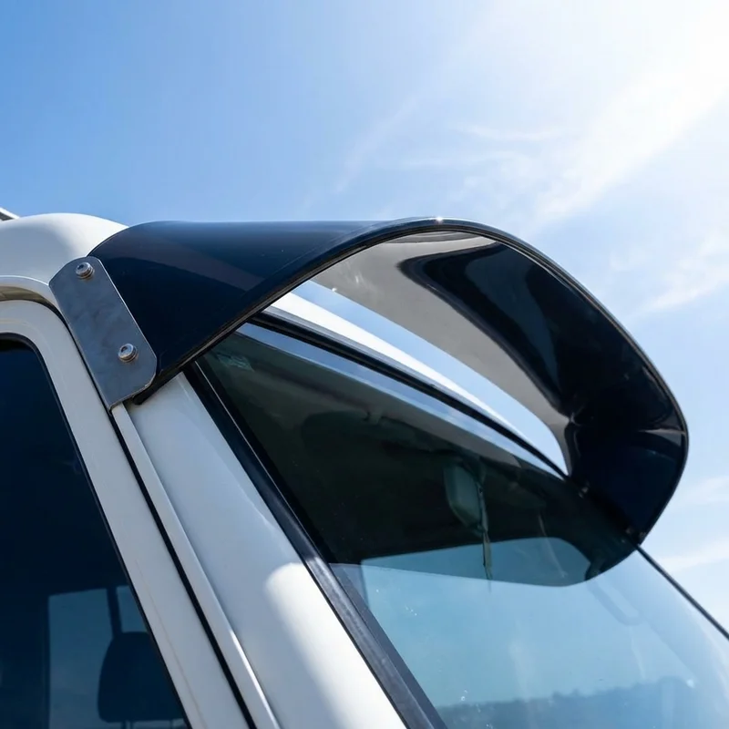 Ford F 100 Ranger Solid Acrylic Windscreen Sunvisor (1996 - 2001) - 1