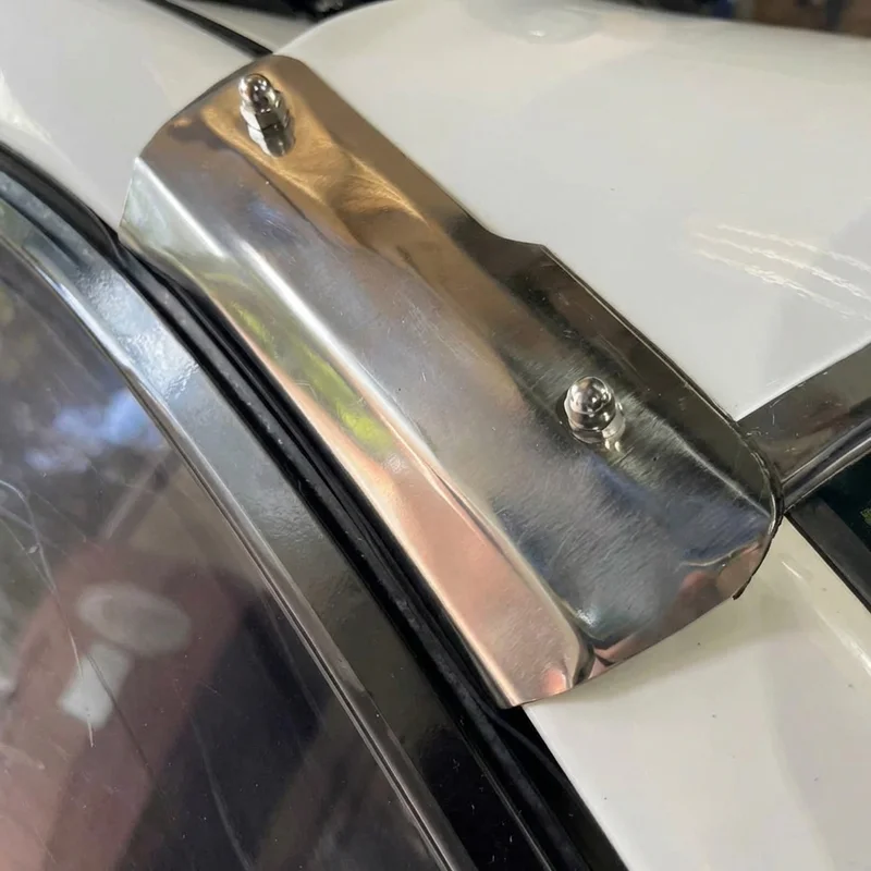 Ford F 59 Commercial Stripped Chassis Sunvisor Mounting Bracket Kit (1988 - 2021) - 1