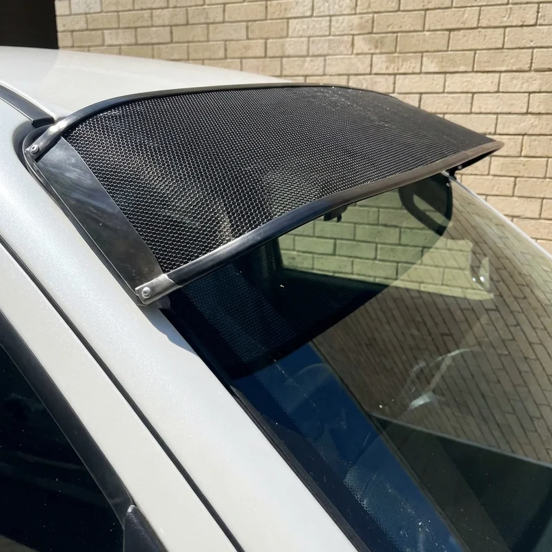 Ford F 59 Commercial Stripped Chassis Mesh Windscreen Sunvisor (1988 - 2021) - 1