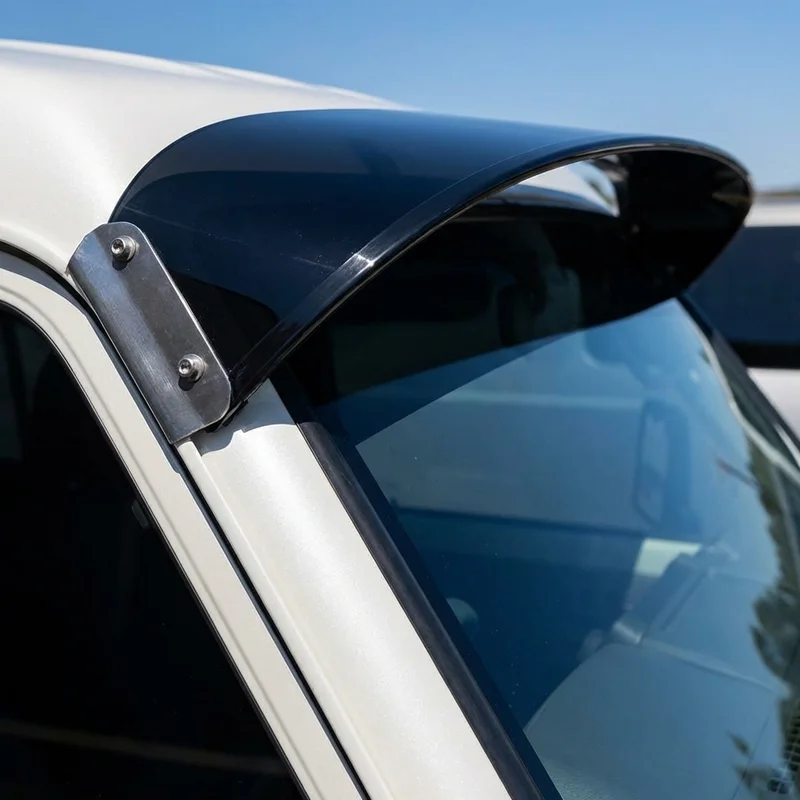 บังแดดกระจกหน้ารถอะคริลิกทึบ Ford F 700 (1971 - 1998) - 1