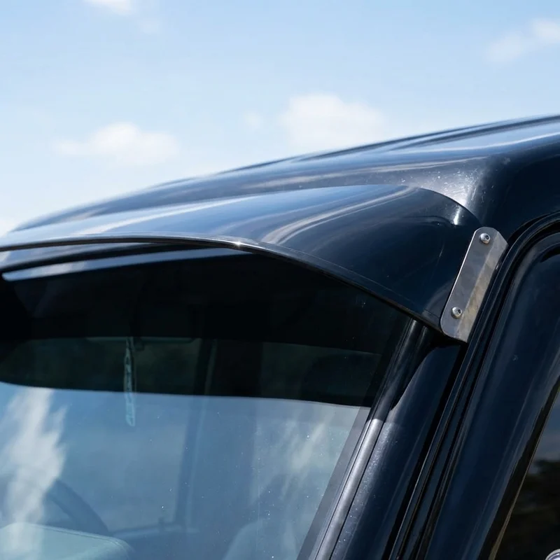 Ford F 7000 Solid Akryl Solskærm til Forrude (1971 - 1987) - 1