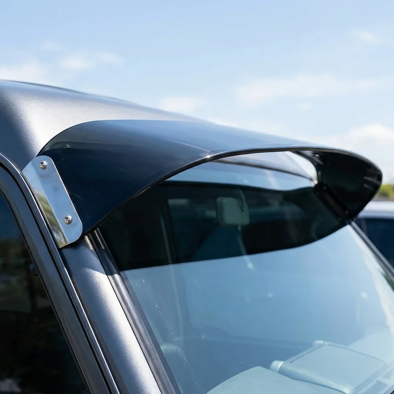 Ford Festiva Solid Acrylic Windscreen Sunvisor (1988 - 1993) - 1