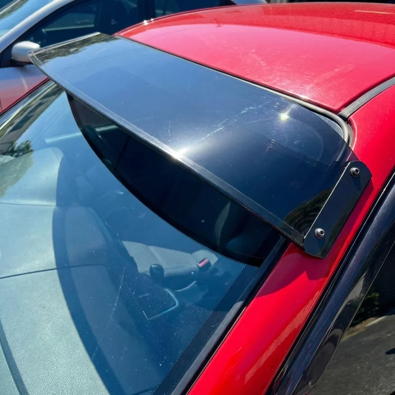 Ford Focus Solid Acrylic Windscreen Sunvisor (2000 - 2018) - 1