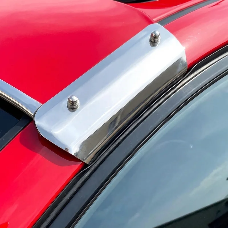 Ford Galaxie 500 Sunvisor Mounting Bracket Kit (1969 - 1974) - 1