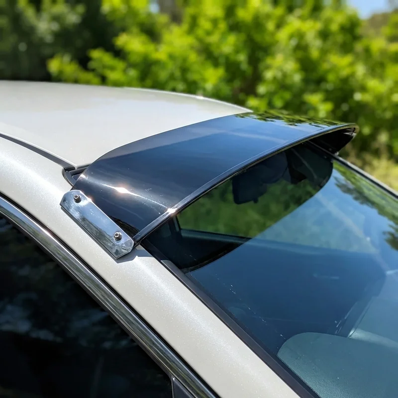 Ford Ghia Solid Acrylic Windscreen Sunvisor (1991 - 1994) - 1