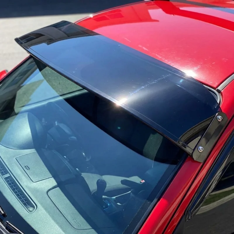 Ford L9501 Solid Acrylic Windscreen Sunvisor (1997 - 1998) - 1