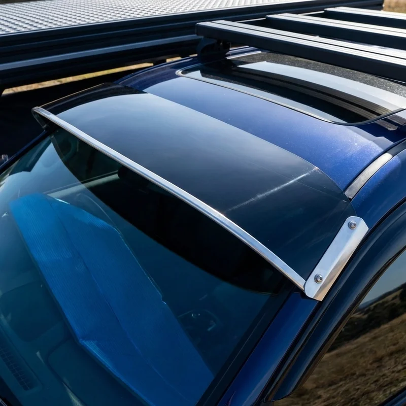 บังแดดกระจกหน้ารถอะคริลิกทึบ Ford LA9000 (1996 - 1997) - 1