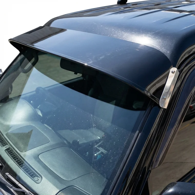 Ford LL9000 Solid Acrylic Windscreen Sunvisor (1996 - 1996) - 1