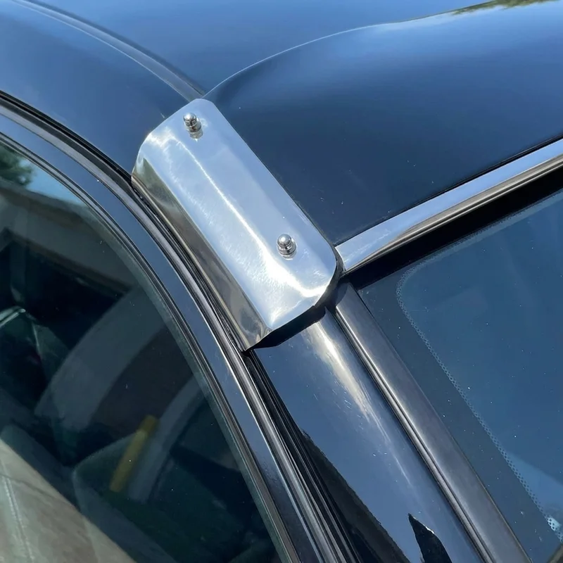 Ford LTD Sunvisor Mounting Bracket Kit (1969 - 1986) - 1