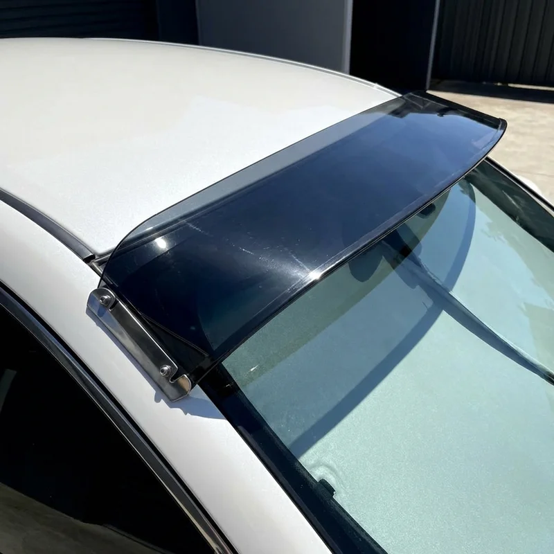 Ford LTD Solid Acrylic Windscreen Sunvisor (1969 - 1986) - 1