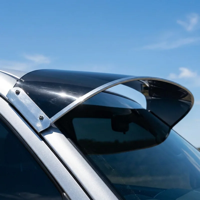 บังแดดกระจกหน้ารถอะคริลิกทึบ Ford LTS8000F (1996 - 1997) - 1