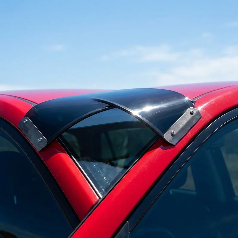 Ford Mustang Solid Acrylic Windscreen Sunvisor (1969 - 2025) - 1