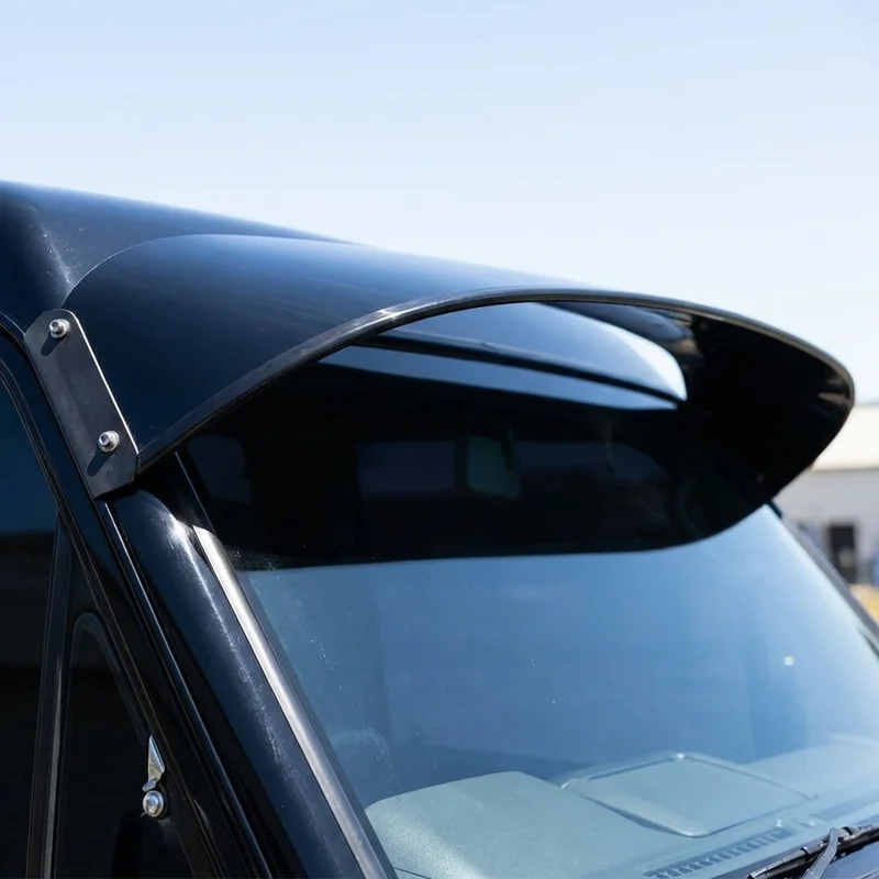 Ford Police Interceptor Sedan Solid Acrylic Windscreen Sunvisor (2013 - 2019) - 1