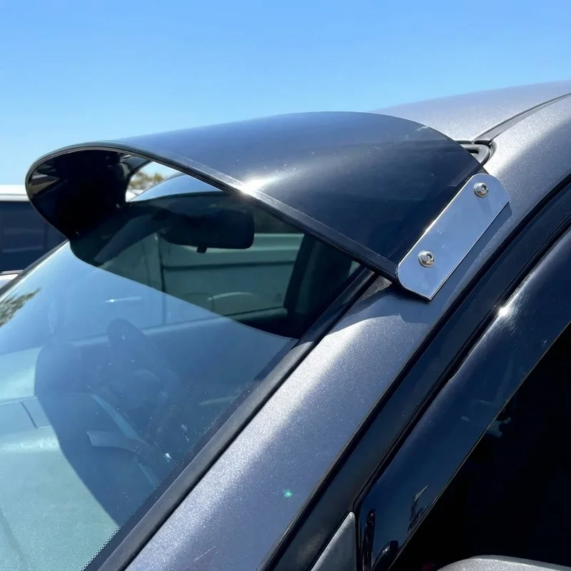 Ford Sunliner Solid Akryl Solskærm til Forrude (1959 - 1960) - 1