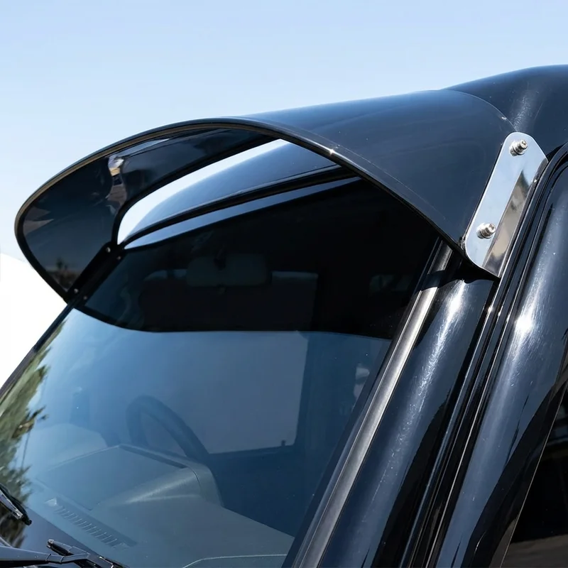 Ford Transit-250 Solid Acrylic Windscreen Sunvisor (2015 - 2025) - 1